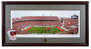 framed photo of Ohio Stadium
