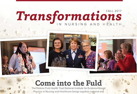 cover of Fall 2017 issue of Transformations magazine